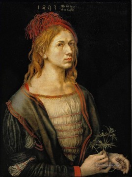 Selbst Porträt bei 22 Nothern Renaissance Albrecht Dürer Ölgemälde